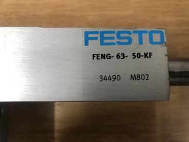 FESTO Führungseinheit FENG metrisch Typ FENG-63-50KF, Serie M802