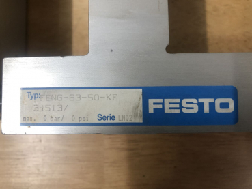 FESTO Führungseinheit FENG metrisch Typ FENG-63-50KF Serie  LN02