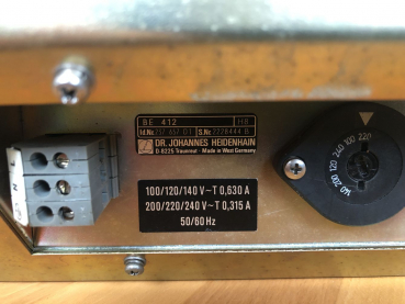 HEIDENHAIN monitor type BE 412 H8