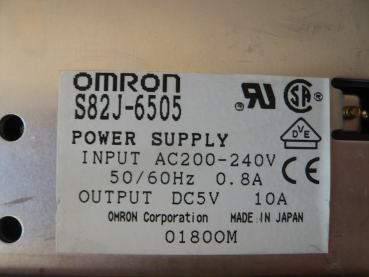 Omron Switch Mode Power Supply S82J-05024D