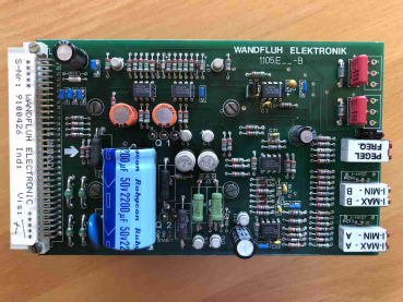 Charmilles/EROWA EDM workpiece/electrode changer card Wandfluh Nr. 1.105E__-B Nr. E01-2A24-K028