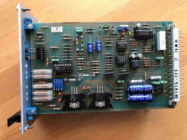 ESR Pollmeier drive controller BN 6028.725 Amplifier card BN 1815.725 