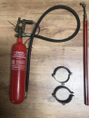 Fire extinguisher CO2 for fire extinguishing system e.g. EDM machine